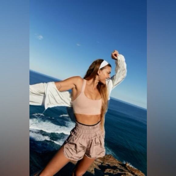 FREE PEOPLE MOVEMENT THE WAY HOME SHORT - MOONLIGHT MAUVE - Picture 5 of 15